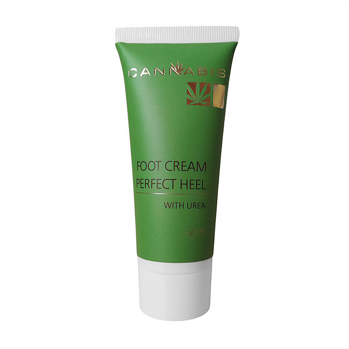 Крем для п'ят Cannabis Foot Cream Perfect Hill Ідеальні стопи, з сечовиною та екстрактом канабісу, 50 мл
